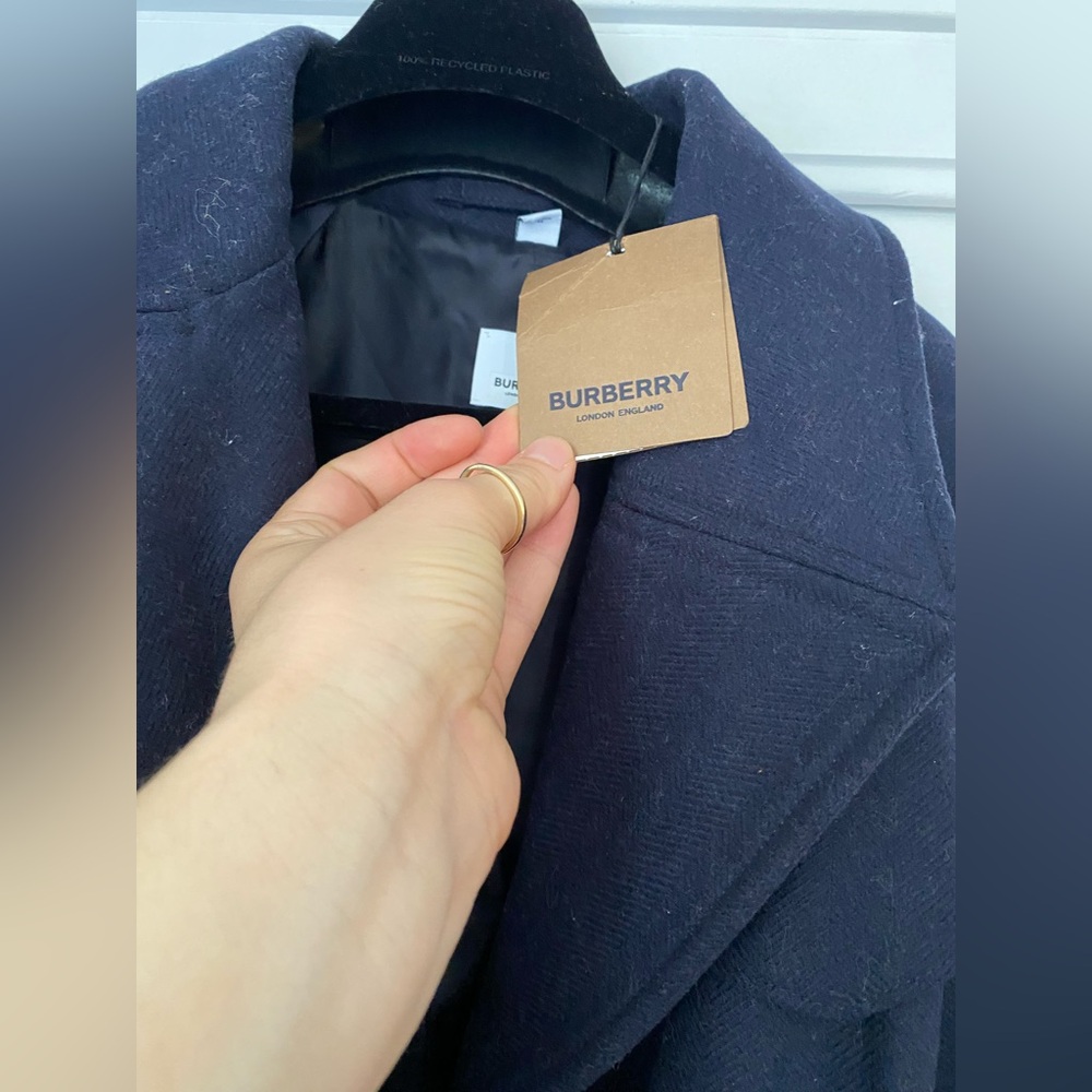 Last chance 🛍️✨Burberry London Navy coat - Picture 3 of 8